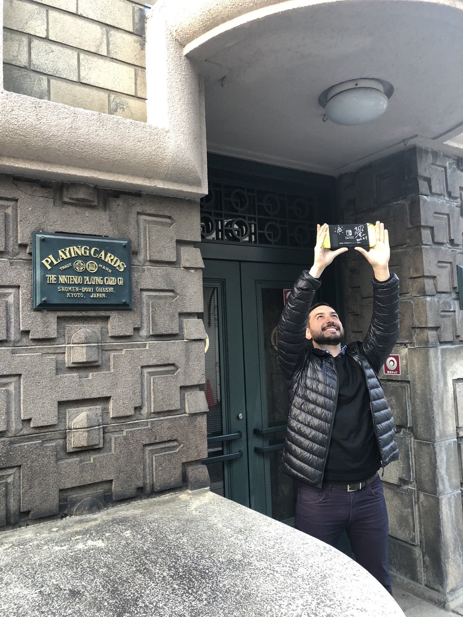 maurollamas's tweet photo. @beforemario My favorite Nintendo item is my Switch signed by Eiji Aonuma. Being a massive Zelda fan I was super lucky when I ran into him while vacationing with my now wife on the trip I proposed to her. She was the one who insisted I bring the switch with me that day while sightseeing. https://t.co/EDl0zpuJ1i