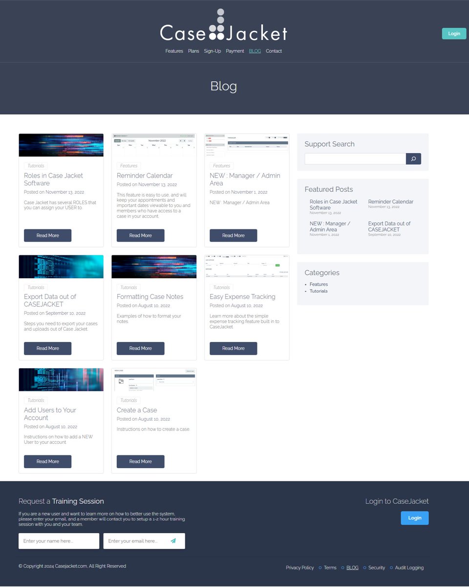 dhaliweb's tweet photo. Today's Wednesday Website Highlight goes out to  CaseJacket 🎉

They  have created a Case Management Software to better help other investigators managing their cases and workflow 💯

Check them out here👇
https://t.co/OAA7tovmGD

Check us out here 👇
https://t.co/kdYvjEXwoh
#web https://t.co/JHik8vXSBH