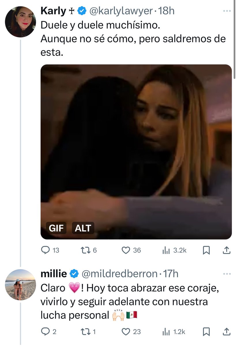DonEmilioFox's tweet photo. @mildredberron @lximenezsarro Si alguien necesita luz eres tú, mi ciela, que eres aliada de personas como esta, que querían enjuiciar a una menor tras haber sido abusada… https://t.co/l68fP6TtFU