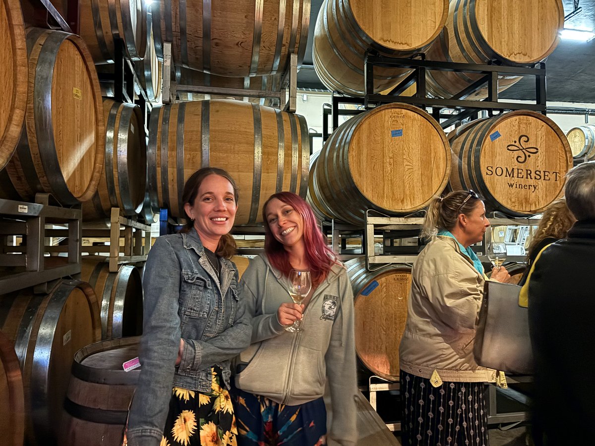 ShorelineSD's tweet photo. Exciting times ahead for Shoreline Community Services! 
A huge thank you to Somerset Winery in Temecula for the breathtaking venue and to Poppin’ Wine Tours for bringing everything together.  Here’s to growth, community, and unforgettable moments! 🍇💙
#ShorelineCommunityServices https://t.co/ZJ5I2ko23N