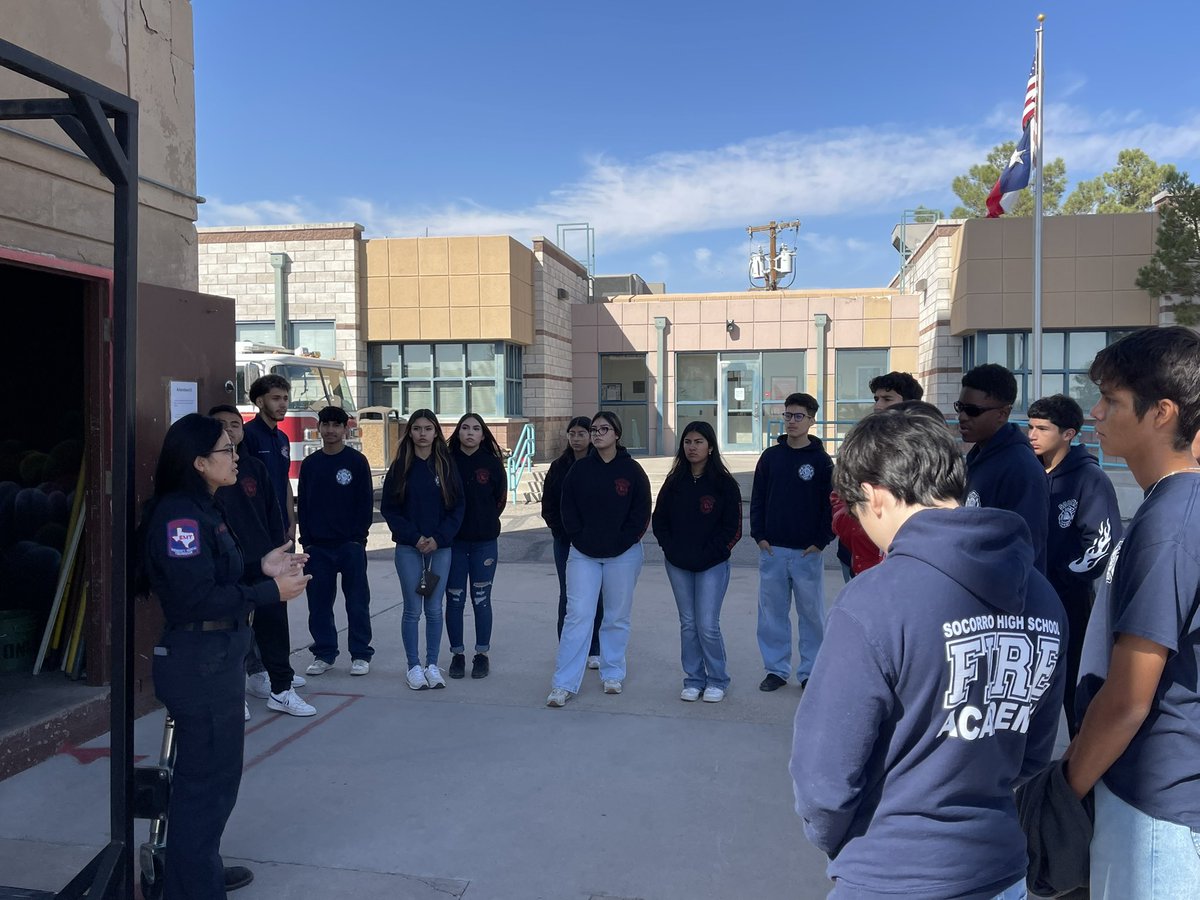 Socorro High School Fire Tech Academy tweet media