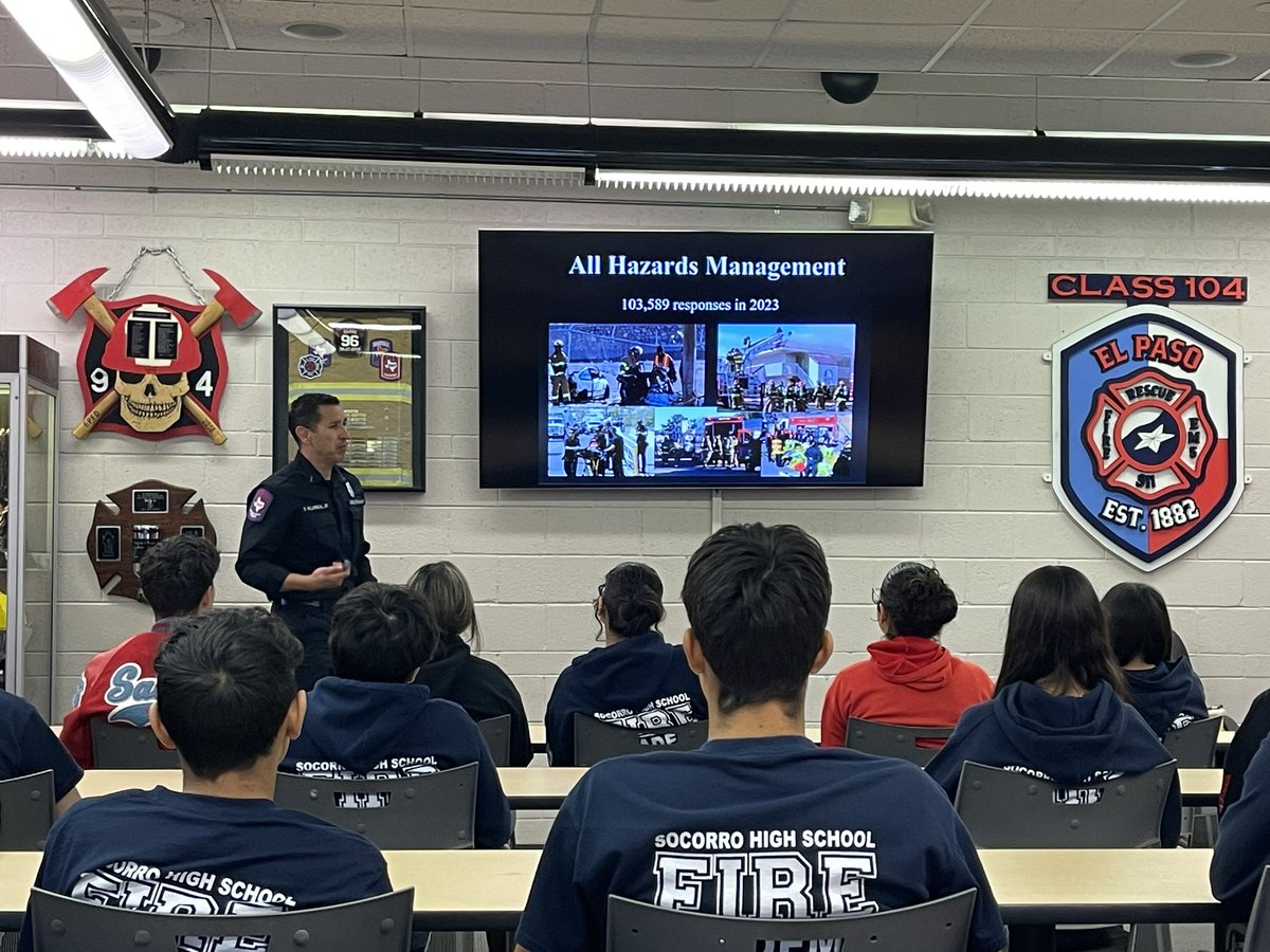Socorro High School Fire Tech Academy tweet media