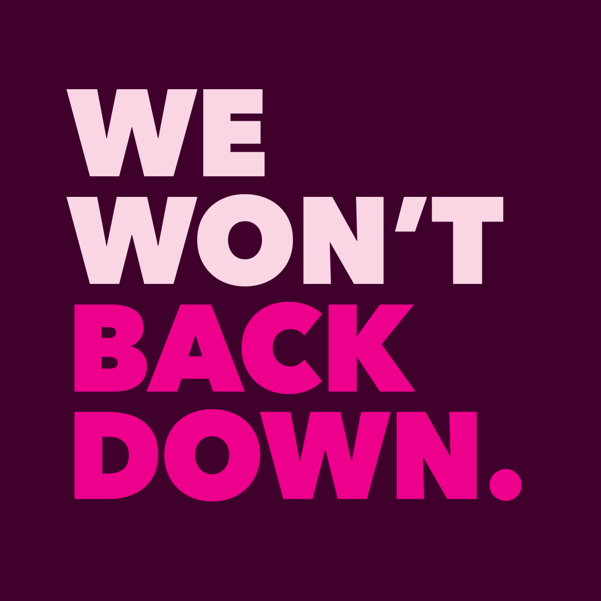 PPActionCA's tweet photo. The majority of Americans believe that sexual and reproductive health decisions - including abortion - should be made by patients, not politicians. 

This is not over. PPAC has never backed down from a fight — and we won’t, ever. https://t.co/oIYUH0I0LK