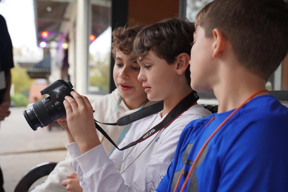 AuburnCityEdu's tweet photo. LEARNING THROUGH A LENS📸🖼️: During Mrs. Oliver's art classes today, seventh graders from East Samford School, with cameras in hand, captured "work" happening near campus!
•
In a partnership with Jule Collins Smith Museum of Fine Art (JCSM), these students had the opportunity to meet and learn from North Carolina-based visual journalist Kate Medley earlier in the school year. Medley is known for documenting the American South in all its rustic glory. With Medley in mind, the students' documentation theme was "work." The students were well practiced in the professionalism expected from a photographer when interacting with the people they encountered during their visits to local businesses and received several compliments along the way.
•
Medley is set to be a juror for a showing of selected photographs taken by ESS students that will be on display in the spring of 2025 at JCSM. At least one image captured by every student who participated in this project will be on display at the Jan Dempsey Community Art Center during the last two weeks of April.
•
ACS thanks the local businesses welcoming the students and JCSM for providing the cameras for today's lesson!💙
#ACS #AuburnCitySchools #Auburn #Community #ArtEd #Photography #JCSM #ALSDE