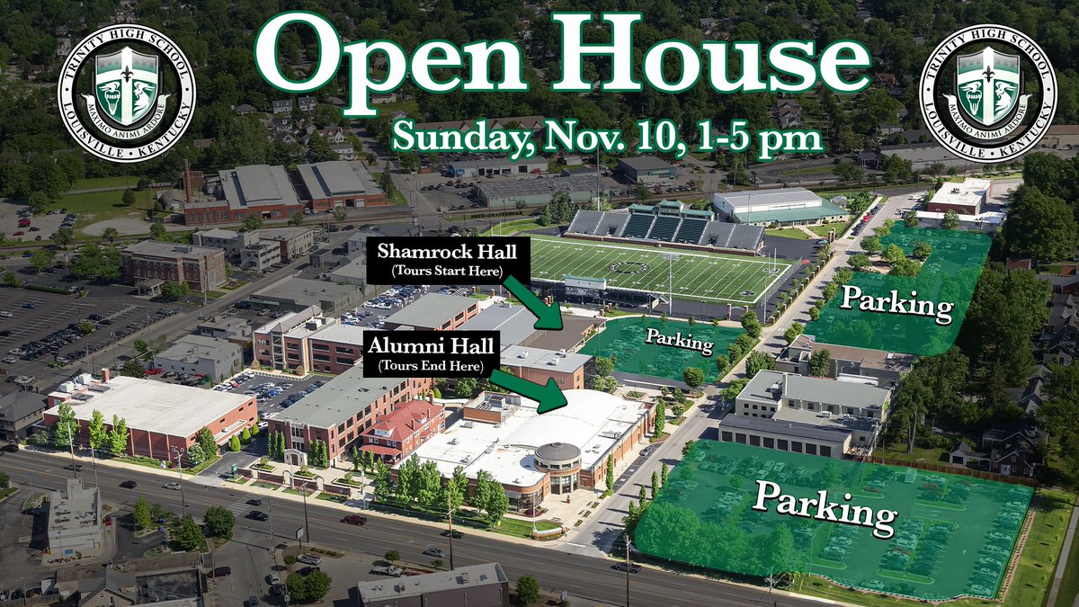 Join us for Open House on Sun., Nov. 10, from 1-5 p.m., to explore all the GreaT opportunities Trinity has to offer. Click the link below to pre-register today. We look forward to welcoming you on campus! Go Rocks!
trinityrocks.com/page/open-house