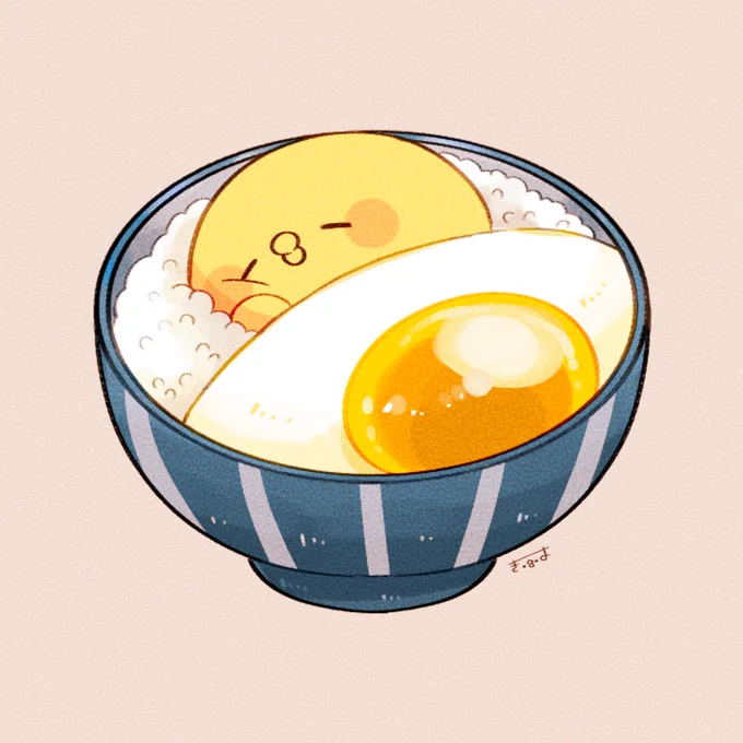 卵かけご飯#きみピヨ 