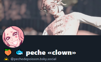 🍑 🐟 peche «clown» tweet media