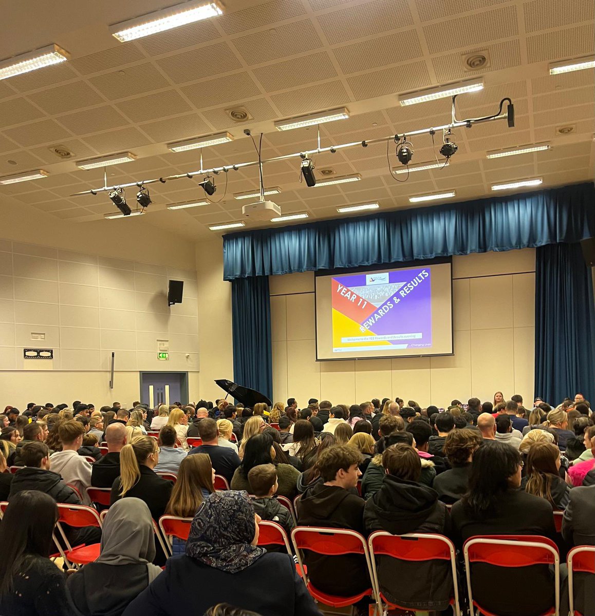 HansonAcademy's tweet photo. Thank you to all our Y11 Parents/Carers and students for attending tonight’s Rewards and Results Evening - Amazing! https://t.co/Rpxjj10kPA