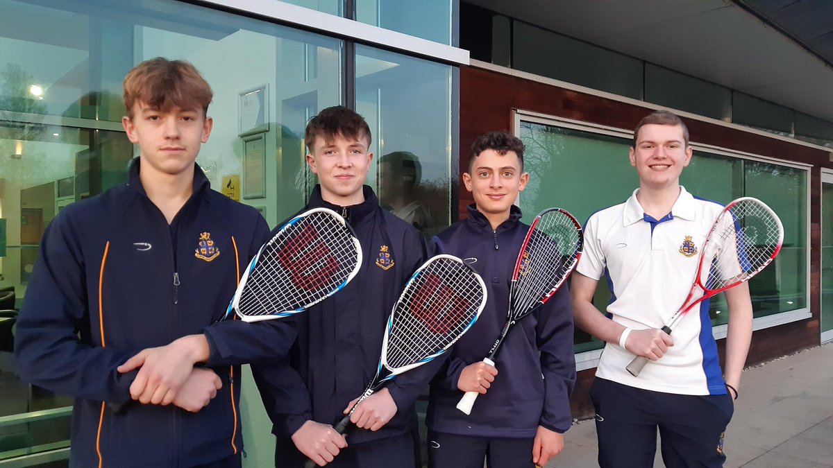 strath_sport's tweet photo. Our boys squash team enjoyed a hard fought 3-2 victory with @Fettes_Sport on a Tuesday π It was excellent match with many impressive rallies from both teams.
Well done to Matthew, Alec, Hector and Oliver! #StrathSquash https://t.co/tn409MmENE
