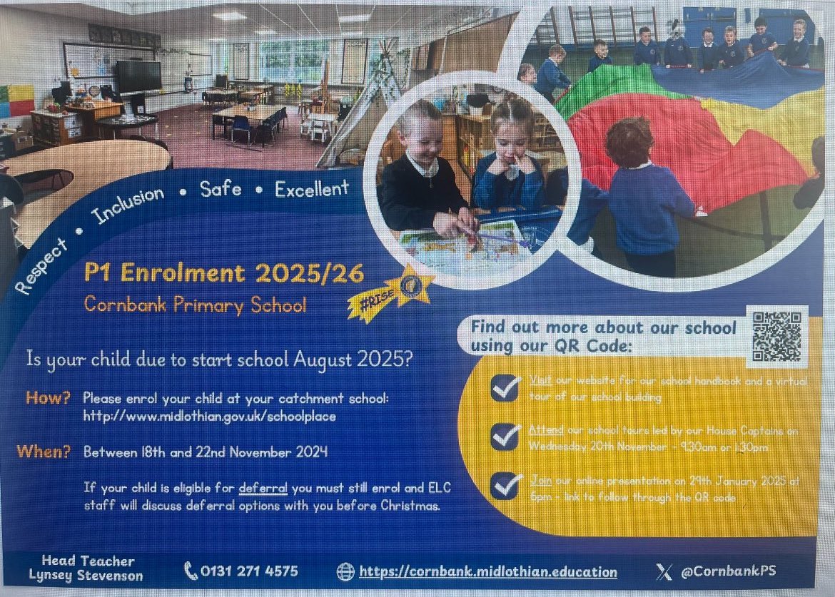 Cornbank Primary tweet media