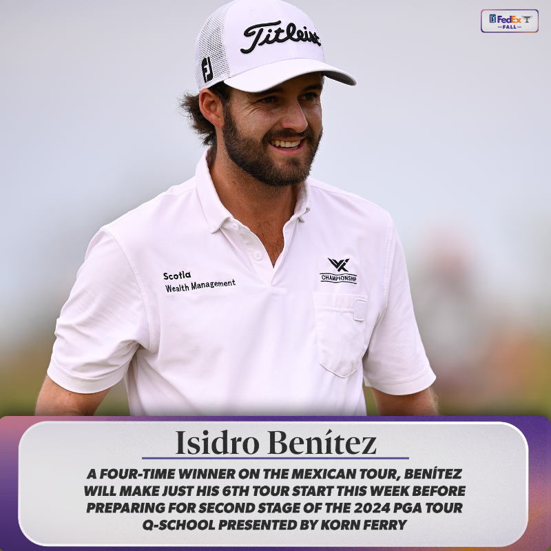 PGATOUR's tweet photo. Representing in their home country 🇲🇽

Meet the five Mexican players in the field @WWTChampionship.

(Presented by @Deckorators)