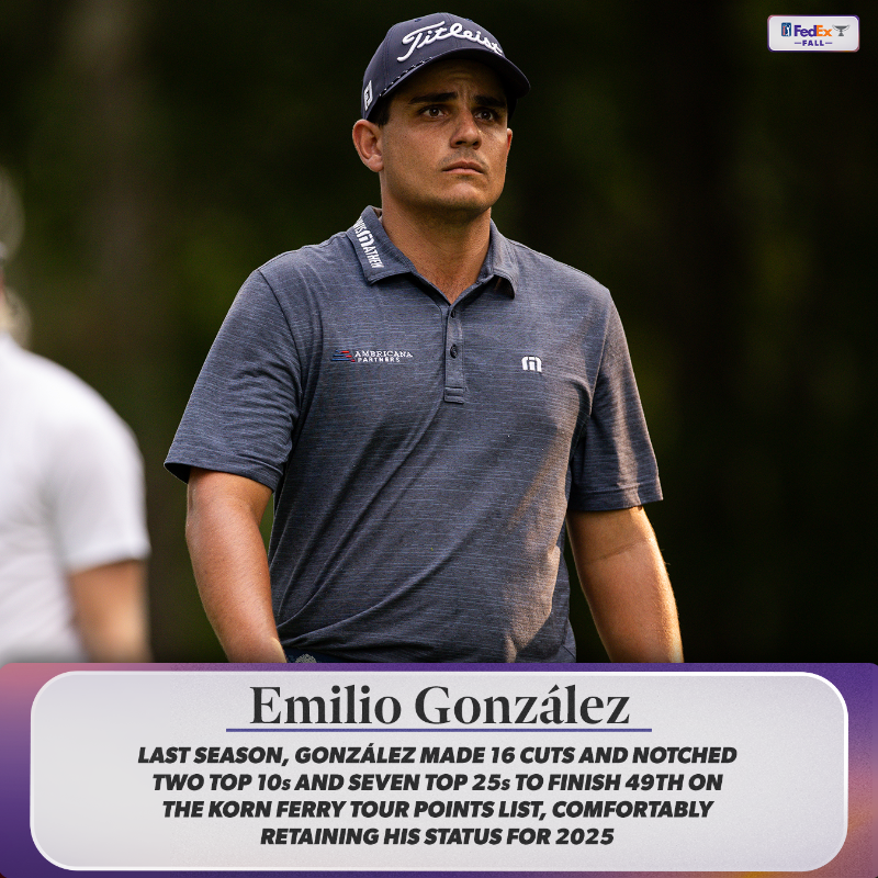 PGATOUR's tweet photo. Representing in their home country 🇲🇽

Meet the five Mexican players in the field @WWTChampionship.

(Presented by @Deckorators)