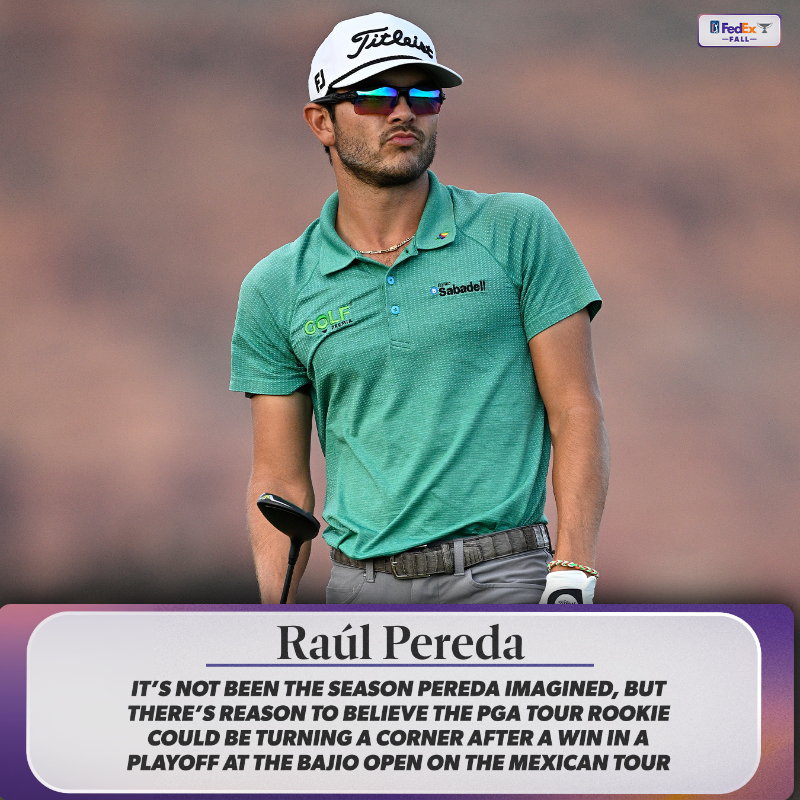 PGATOUR's tweet photo. Representing in their home country 🇲🇽

Meet the five Mexican players in the field @WWTChampionship.

(Presented by @Deckorators)