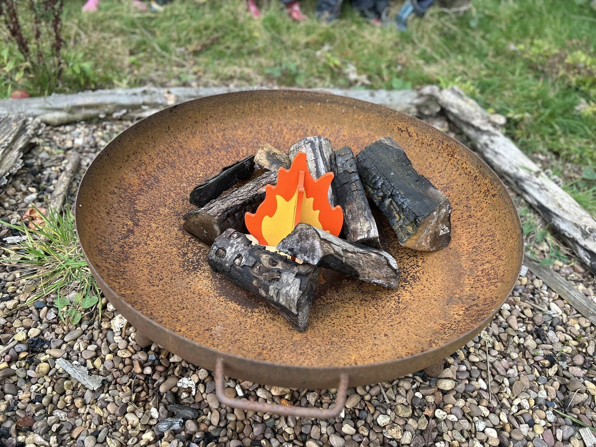 Fox Cubs have had a wonderful morning at Forest School.  We read a story about Bonfire Night around the camp fire and talked about fire safety. We have started to learn about hibernation and went on a sleeping hedgehog hunt. #BGEYFS #BGForestSchool