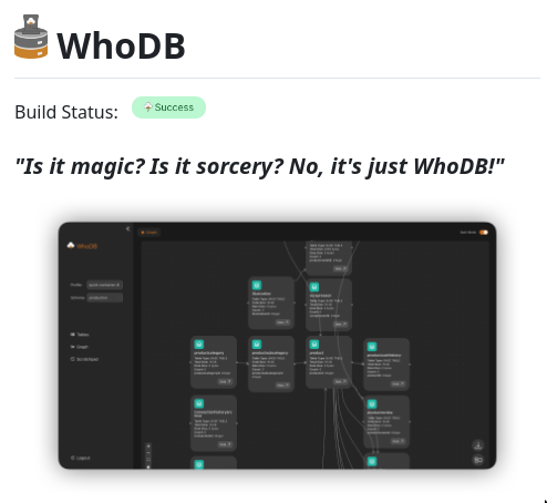 tom_doerr's tweet image. &quot;A lightweight next-gen data explorer - Postgres, MySQL, SQLite, MongoDB, Redis, MariaDB &amp;amp; Elastic Search with Chat interface&quot;
