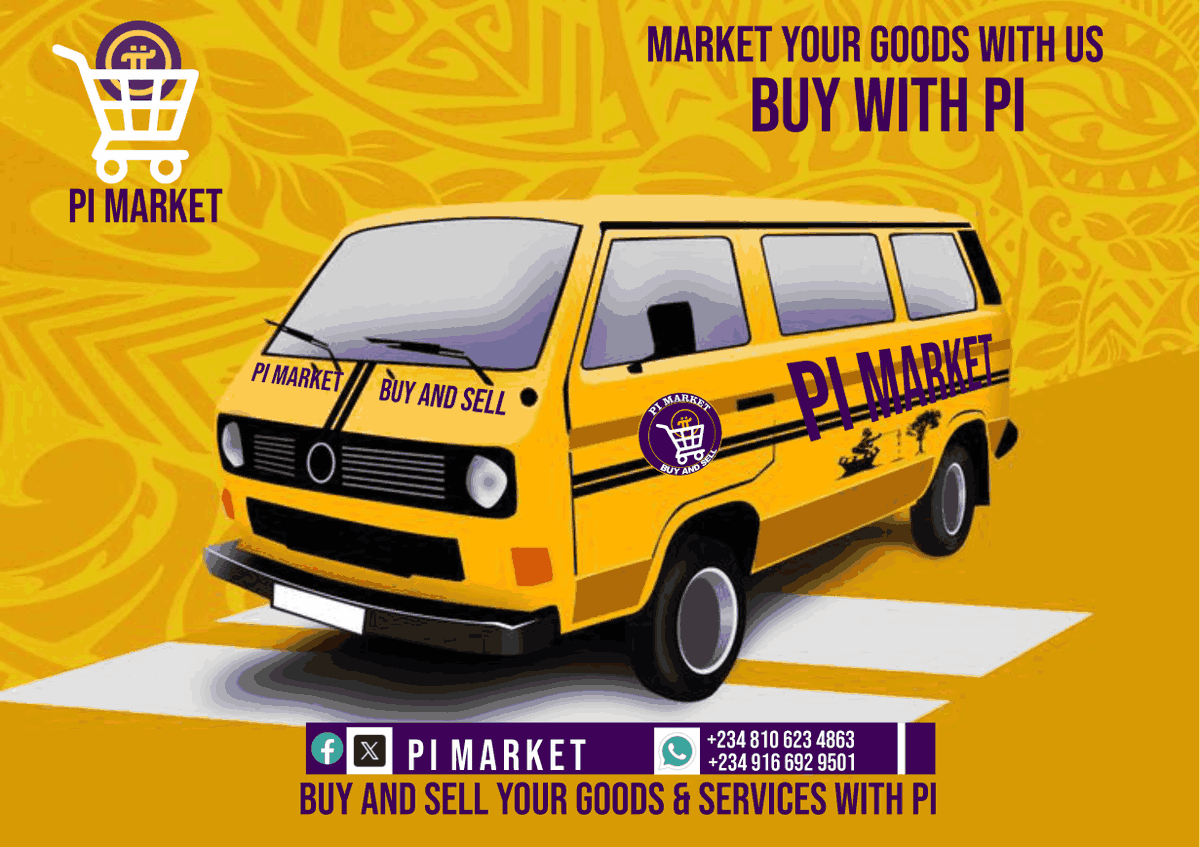 pimall01's tweet photo. THE TIME IS CLOSER GET READY PI INCOMING
like
Retweet
mention your friends in the comment section
PI TO THE MOON
#PiNetwork #pimarketplace #PiMarket https://t.co/cOTbXAiGIf