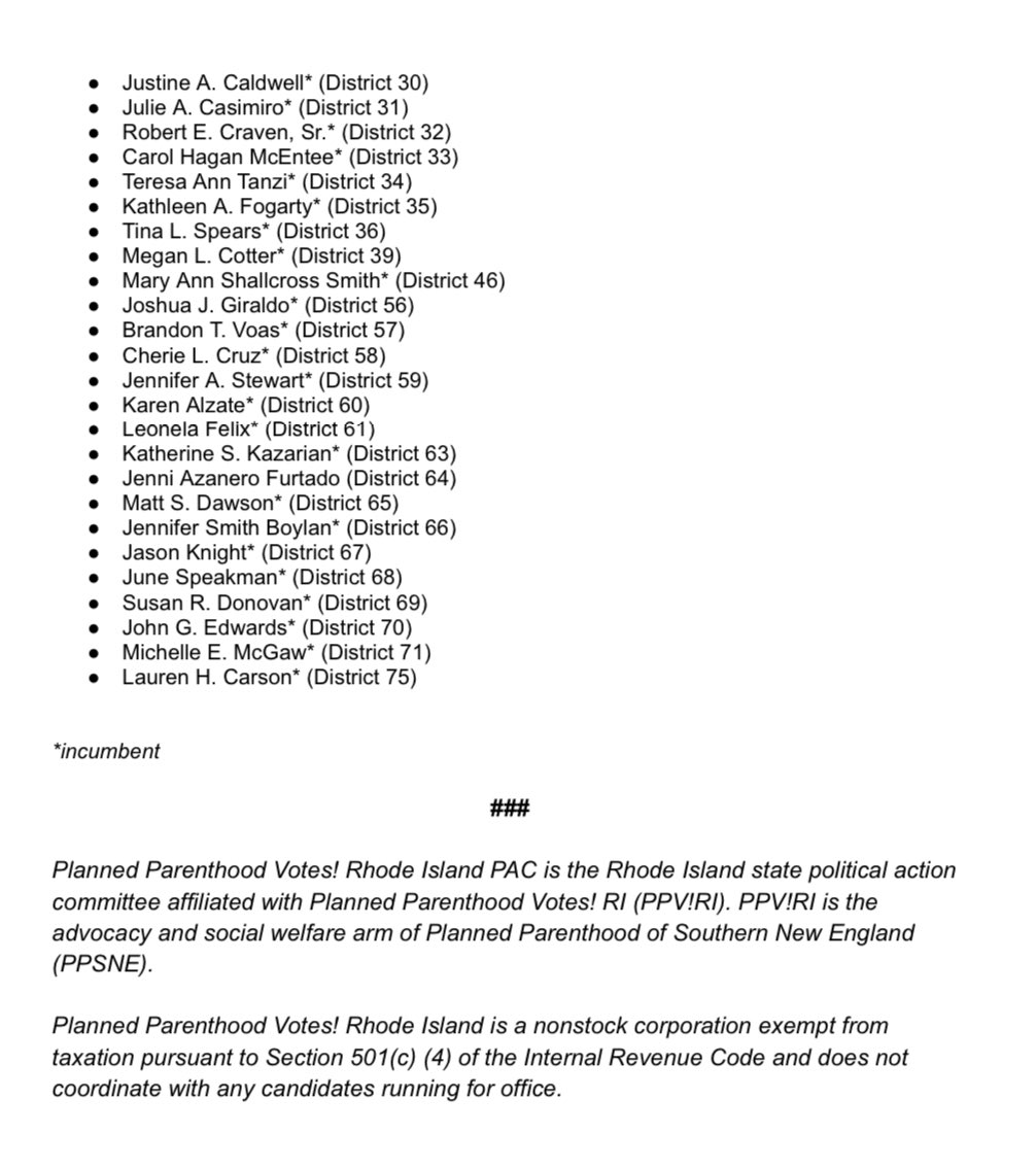 .<a href="/ppvotesri/">PlannedParenthoodVotes!RI</a> weighs in on the election results and highlights their endorsed RI candidates that won last night