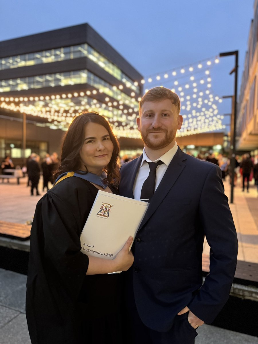 E_G_MacP's tweet photo. Such a wonderful day graduating at @StrathEDU yesterday 👩‍🎓made even better by seeing in person my wonderful course mates and tutor! Delighted to have achieved my masters in autism 🎉 https://t.co/vNf679aSS3