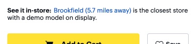 toridnyc's tweet photo. @BestBuy It's a shame that this information on https://t.co/uSxkDfMtST is inaccurate. I would like to actually touch and feel this item before purchase, and now you've failed. And I won't buy from you. You lose, not me. https://t.co/iZNcxobPGH