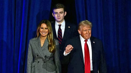 antiwhatabouter's tweet image. Never mind Gary Barlow’s son,Barron Trump has come in off the top rope to win the massive Sasquatch son championship belt!