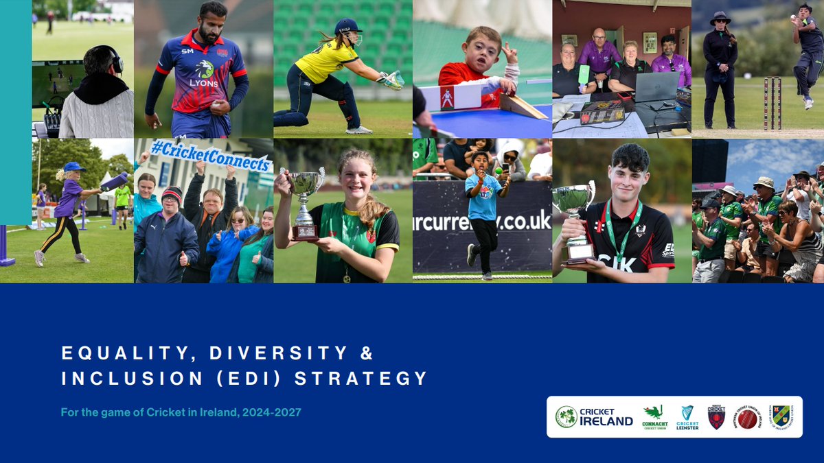 Cricket Ireland has launched an Equality, Diversity, and Inclusion (EDI) Strategy for the game. 

This will serve as a national roadmap to support the North West Cricket Union’s efforts in creating a welcoming environment for all 🏏☘️

Read more👇🏼
wp.me/p8BHq6-3Iq