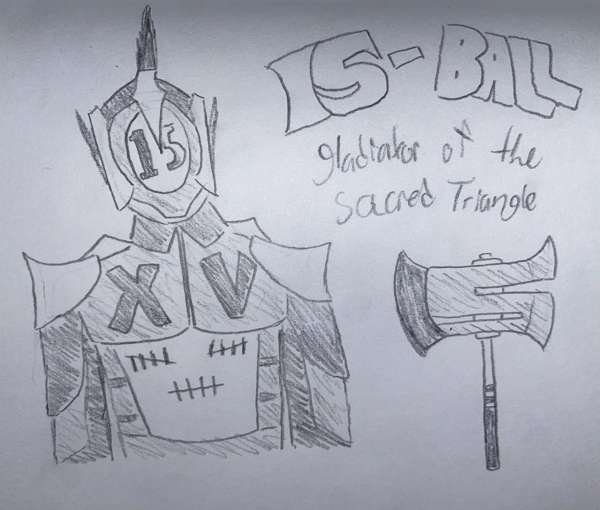 15-Ball, Gladiator of the Sacred Triangle

knight man 🔥 #Fortnite #FortniteArt #CompleteTheTable