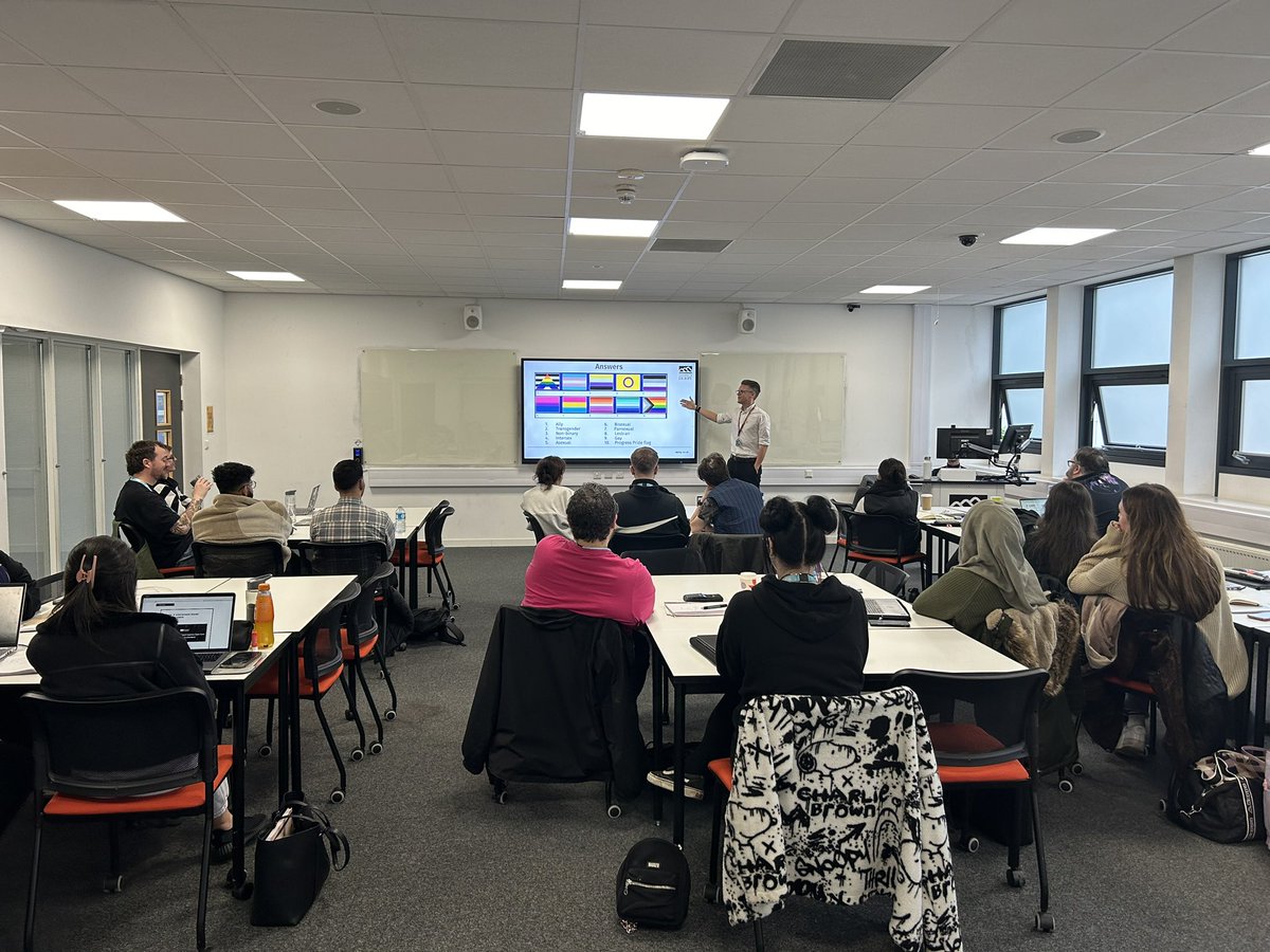 UoD Post 14 ITE (@uodpost14ite) on Twitter photo Session 2 <a href="/DerbyUni/">University of Derby</a> EDI Intensive Training and Practice (ITaP) week for Post 14 FES PGCE/Cert Ed trainees!
Can’t have an EDI day without a visit from our resident LGBT+ research and practitioner extraordinaire, @DrAdamBrett
Thanks for your time, Adam.🏳️🌈🏳️⚧️ Session 2 <a href="/DerbyUni/">University of Derby</a> EDI Intensive Training and Practice (ITaP) week for Post 14 FES PGCE/Cert Ed trainees!
Can’t have an EDI day without a visit from our resident LGBT+ research and practitioner extraordinaire, @DrAdamBrett
Thanks for your time, Adam.🏳️🌈🏳️⚧️