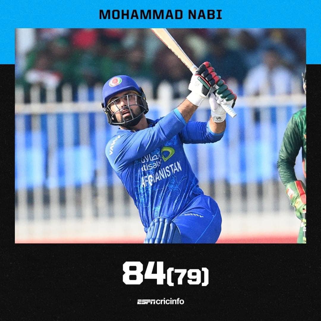MohammadNabi007's tweet photo. Alhamdulillah, what a fantastic start to the series! 

Proud of the team for their incredible effort and teamwork as we secured a win over Bangladesh in the 1st ODI! This victory is for our fans who always stand by us. your support means everything! https://t.co/WPQkMh5mnq