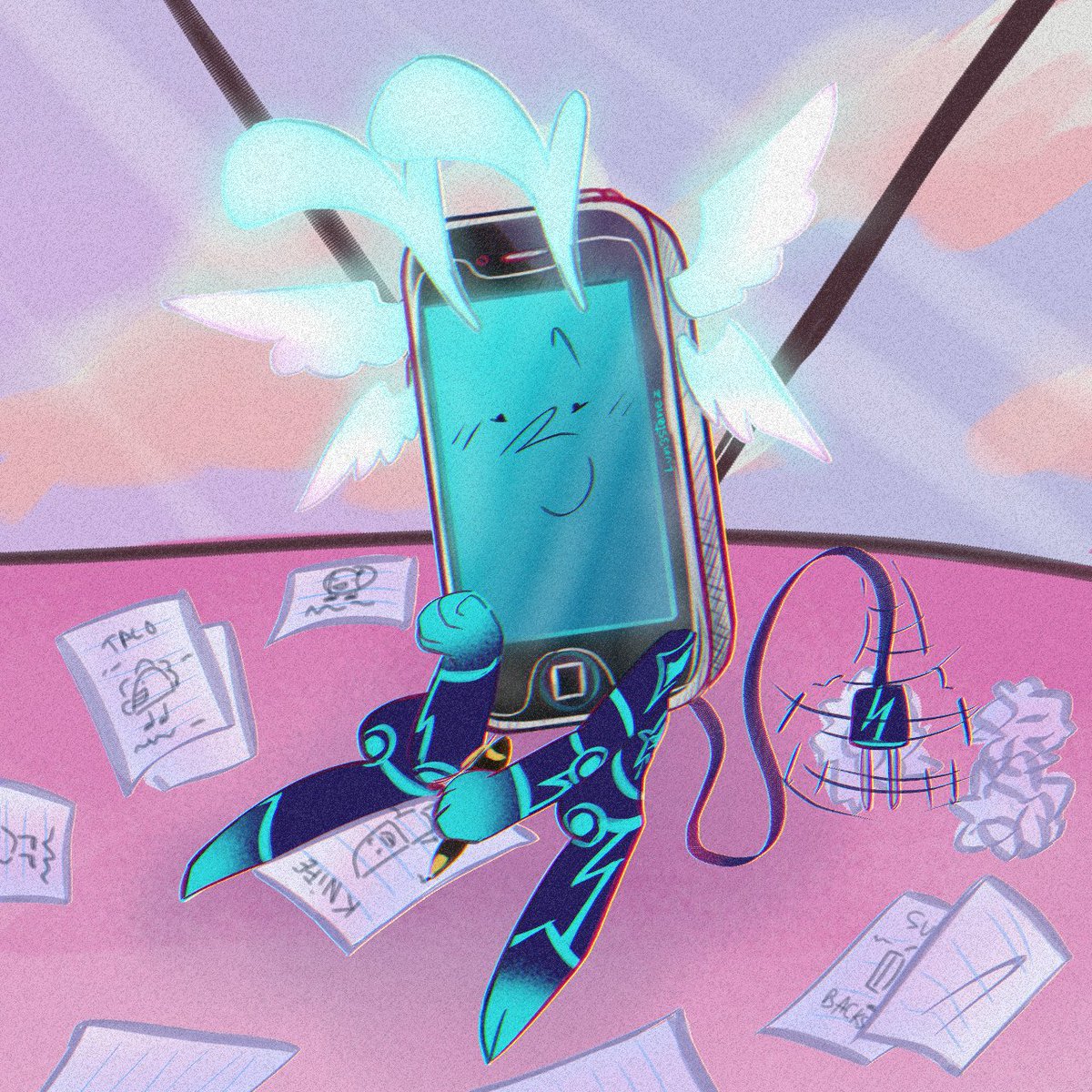 TheM00nsSton3's tweet photo. Childish activities.
.
.
.
.
.
.
.
.
.
.
.
Day 5 of drawing II art until the finale.
I drew something more cozy cuz uh yeah. Please stay safe and alive. 
#inanimateinsanity #mephone4 #inanimateinsanityfanart https://t.co/dzOCS1p8Qz