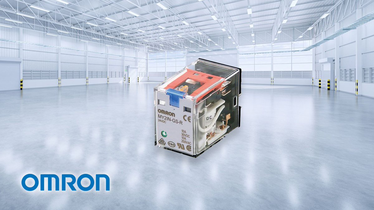OmronAutomation's tweet photo. On top of all the existing functionalities you’ve been enjoying with the #OMRON MYS relay, the MY-GS-R miniature #Relay has a new mechanical indicator that lets you confirm relay operation with certainty. Find out more: https://t.co/QmoPDTf4lG #MechanicalRelay #PanelComponents https://t.co/2FKD5ozicl