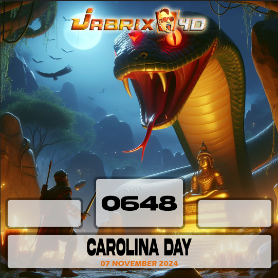 jabrix4d's tweet photo. Hasil Pengeluaran CAROLINA DAY
Hari KAMIS, 07 NOVEMBER 2024
Result 1 : 0648.     SHIO : ULAR
Result 2 : .  
Result 3 : .

Selamat Kepada Pemenang https://t.co/jsj1CU5gzc