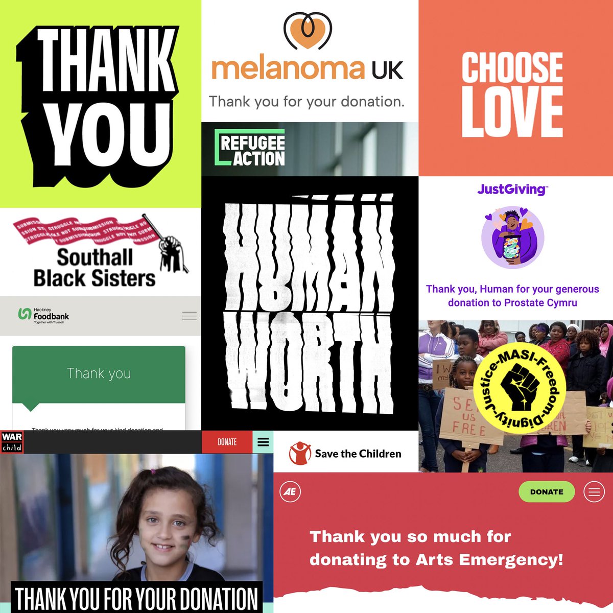 Something positive today! We’re delighted to have just donated another £2,443.43 to an array of amazing charities from the sales of our recent releases 🙌🖤🔥

A massive thank you to everyone who has gotten behind what we do, it makes a real difference! humanworth.bandcamp.com