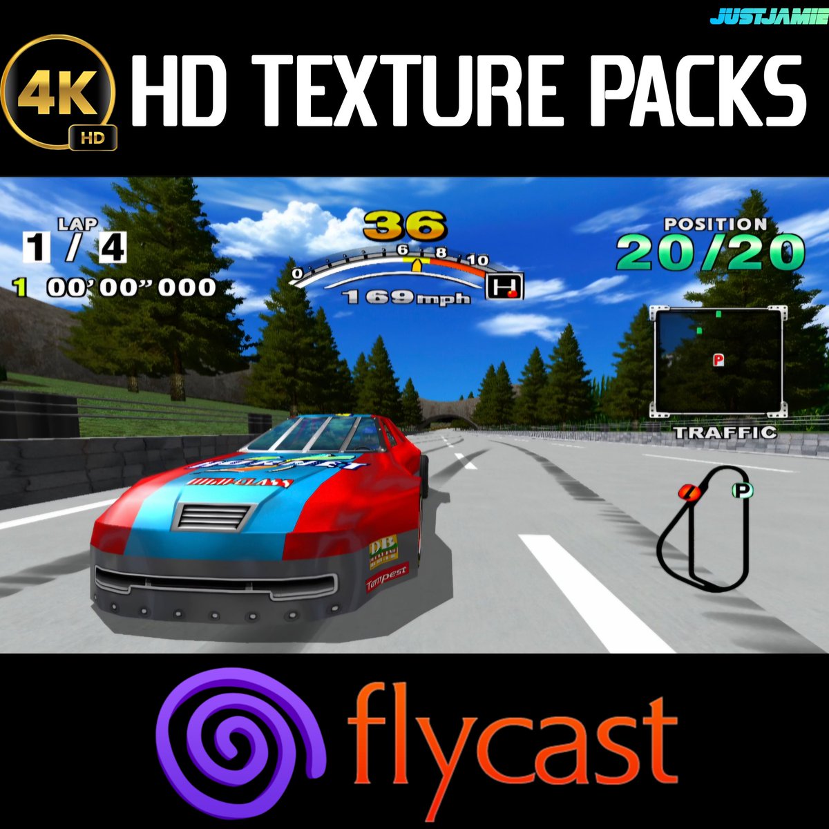 justjamie1983's tweet image. Today, I am showcasing ten custom HD Texture Packs for the Sega Dreamcast, many of the best games using Flycast and showing a comparisons between the original graphics and then how well they upscale. 
youtu.be/VK4aeriJ6Ik?si…
#dreamcast #flycast #emulator #justjamie