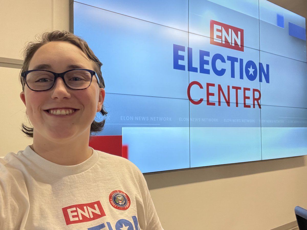 ErinMartin35's tweet photo. So proud of the work produced by @ElonNewsNetwork yesterday. It was truly an honor to share stories with our community. To see all the content we produced visit https://t.co/uRiaDkzVxQ. 

One broadcast, one newspaper and lots and lots of web content! https://t.co/refB07KsOj