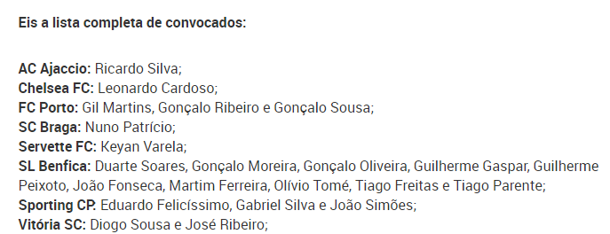 Première convocation avec le Portugal pour Keyan Varela. Il a été sélectionné en U19. #ServetteFC