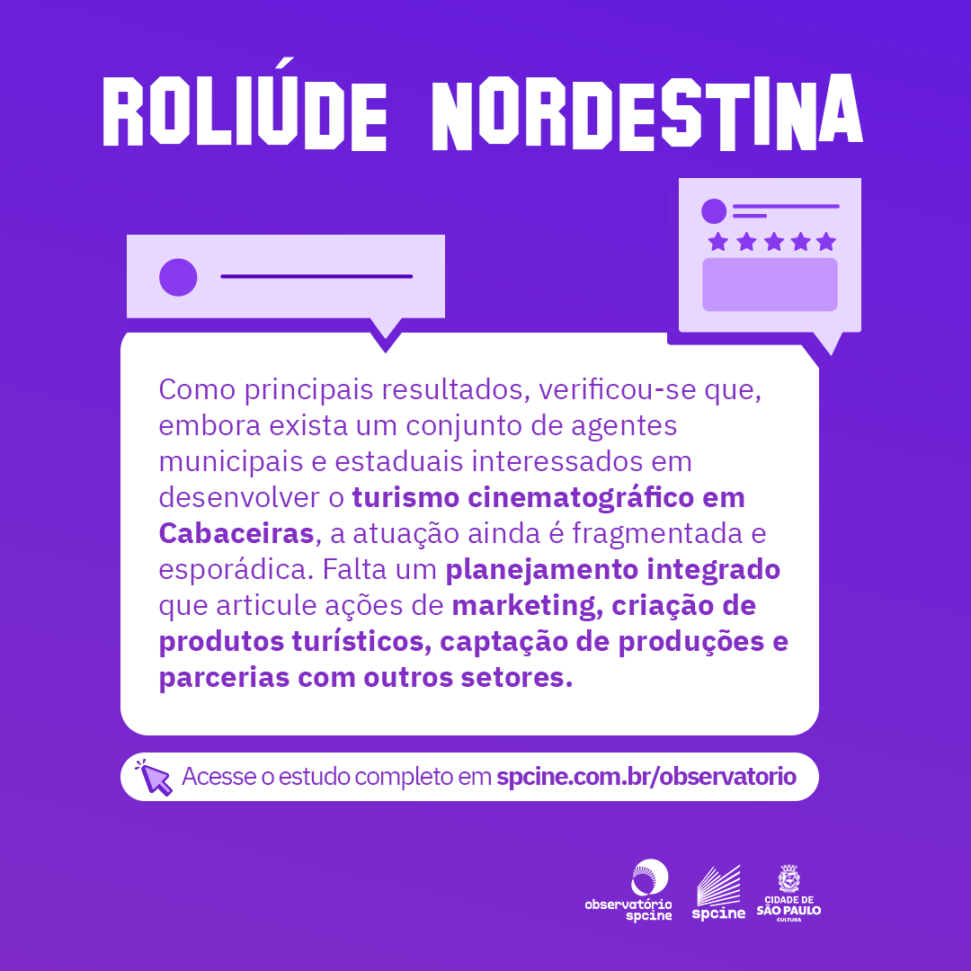 Spcine tweet media