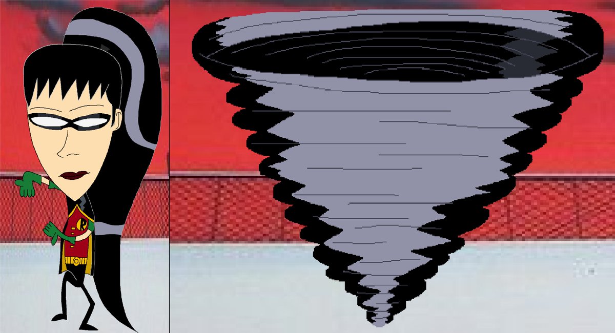 Azel_98's tweet photo. @JuliaKato @worldsfinest @dcauwatchtower Here are Some Pic of The Best #Robin With Spinning Powers #RobinAmy #IntergangAmy #SupermaTheAnimatedSeries #BatmanTheAnimatedSeries #FemRobin #DCAU #FanArt #SpinningTornado https://t.co/9YJKl1ONl7
