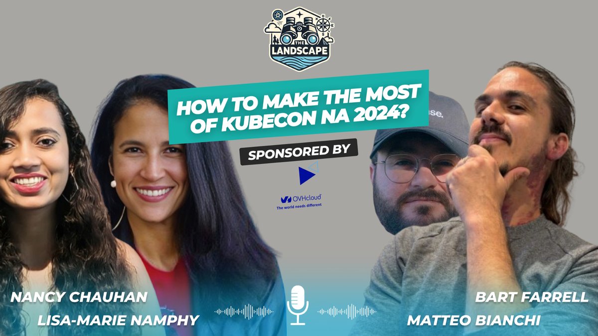 Sylvain Kalache (@sylvainkalache) on Twitter photo Unsure which sessions and events to attend at the upcoming #KubeCon?
Join CNCF ambassadors <a href="/SWDevAngel/">Lisa-Marie Namphy 😇</a>, <a href="/_nancychauhan/">Nancy Chauhan ☁️</a>, <a href="/birthmarkbart/">Bart Farrell</a>, and <a href="/mbianchidev/">Matteo Bianchi</a> tomorrow as they share strategies to maximize your conference experience
RSVP👇
linkedin.com/events/howtoma… Unsure which sessions and events to attend at the upcoming #KubeCon?
Join CNCF ambassadors <a href="/SWDevAngel/">Lisa-Marie Namphy 😇</a>, <a href="/_nancychauhan/">Nancy Chauhan ☁️</a>, <a href="/birthmarkbart/">Bart Farrell</a>, and <a href="/mbianchidev/">Matteo Bianchi</a> tomorrow as they share strategies to maximize your conference experience
RSVP👇
linkedin.com/events/howtoma…
