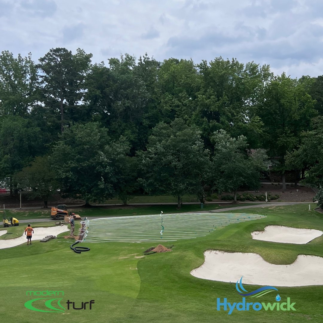 hydrowick's tweet photo. The @CarolinasGCSA show is only a few weeks away! stop by booth #1916 to discuss with #ModernTurf  our Carolina Installer/Dealer about your cost effective drainage solution! lets eliminate downtime and maximize your courses  playtime. #Hydrowick https://t.co/y2uxOevdWm