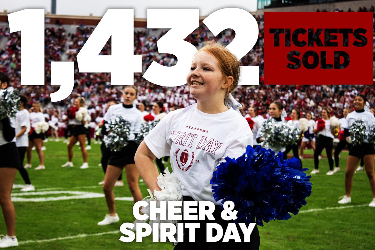 Thank you to all of those who participated in this year's 𝐂𝐡𝐞𝐞𝐫 &amp; 𝐒𝐩𝐢𝐫𝐢𝐭 𝐃𝐚𝐲 halftime performance at Saturday's football game vs. Maine! 🤸‍♀️🎆

Shout out to Joe Wagner for selling a record-breaking 1,432 tickets for this year's event!
