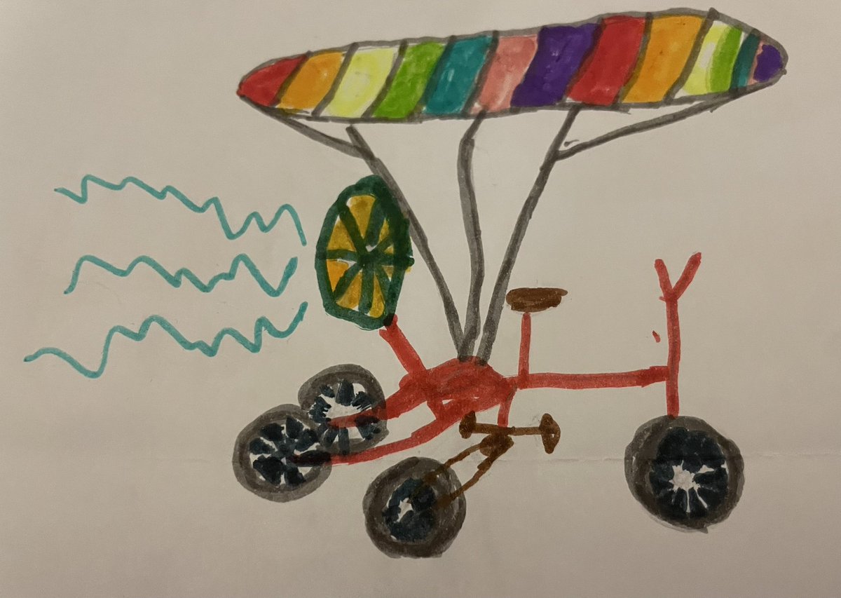 Some amazing creativity coming from the children at Holy Family Primary School in Armley. Just look at this ‘lightning’ bike. Which generates enough power to fly. The sky is the limit keep those ideas coming.