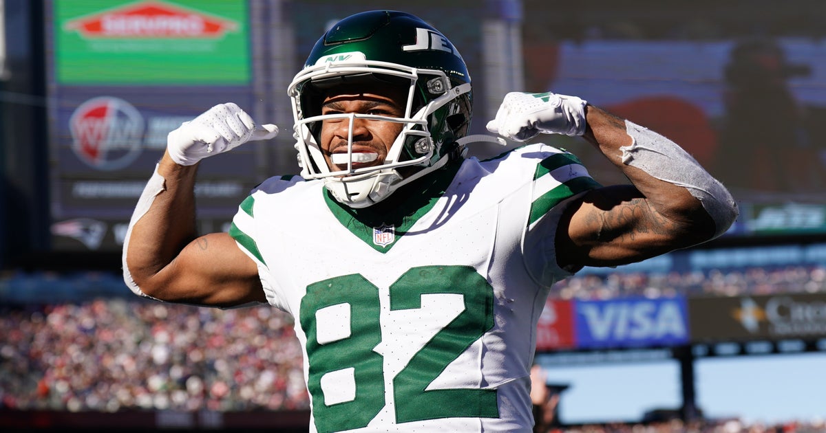 SNYtv's tweet image. Joe Douglas says the Jets are "really happy" with their wide receiver depth even after trading Mike Williams to the Steelers on.sny.tv/ddrCHen