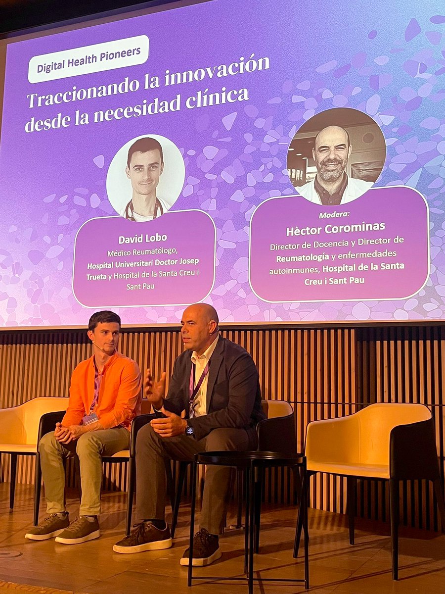 <a href="/margomis/">Mar Gomis-Pastor</a> #DigitalHealthPioneers: Traient profit de la innovació des de la necessitat clínica 💡🏥

David Lobo, Mèdic Reumatòleg de l’Hospital Universitari Doctor Josep Trueta i de l’Hospital de la Santa Creu i #SantPau, comparteix com les necessitats clíniques són el motor de la innovació