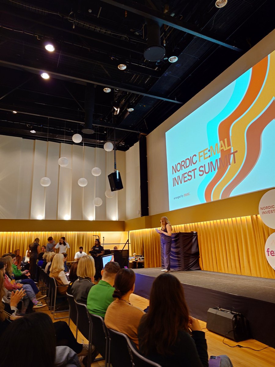 Nordic Female Invest Summit 👏🏻