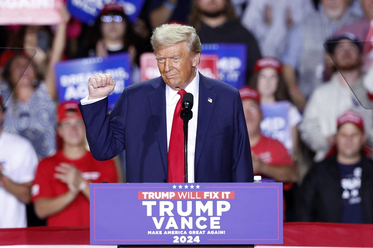 1073vip's tweet photo. New Post: Done Deal! Donald Trump Secures 47th Presidency Defeating Kamala Harris In 2024 Presidential Election https://t.co/wzuFNkZeE8 https://t.co/EpPE71y7Qy