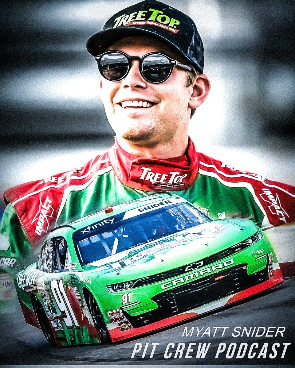 🚨NASCAR Xfinity Series Driver, Myatt Snider, joins the Pit Crew Podcast!

Tune in LIVE TONIGHT at 8 PM EST plus special giveaways!

Watch HERE: youtube.com/@drivesmartwar…………

#DriveSmart | #YouTubeLive | #Giveaways