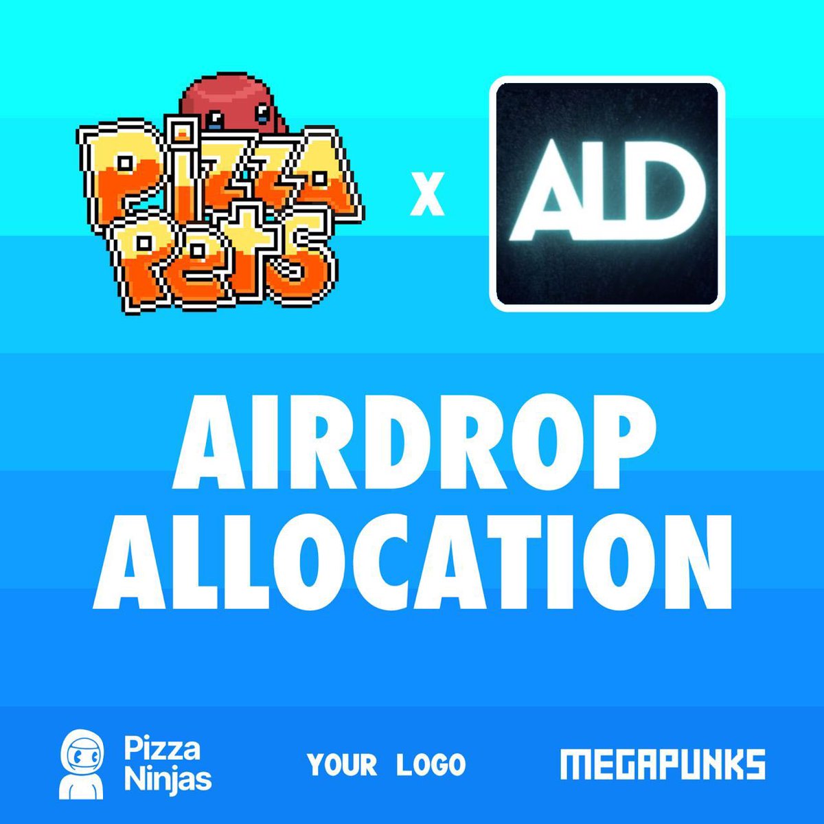We’ve secured an allocation for our community!

Thrilled to announce a collaboration with <a href="/Pizza_Ninjas/">Pizza Ninjas</a> &amp; <a href="/MegaPunks_BTC/">MegaPunks</a> on their upcoming <a href="/Pizza_Pets/">Pizza Pets Game</a> airdrop.