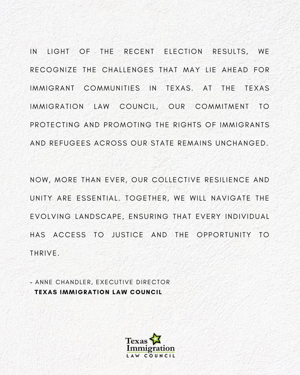 Texas Immigration Law Council tweet media