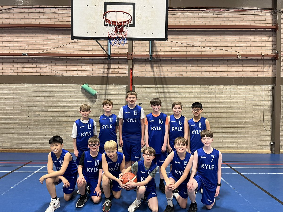 A great start to the basketball season for our S1 team, taking a strong win over St Matthews! 🏀