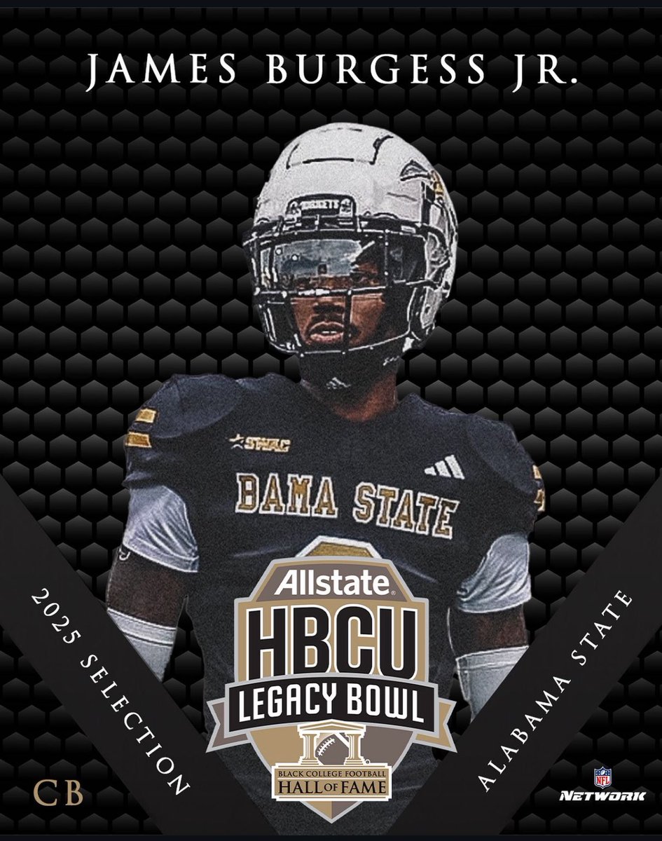 Alabama State Football (@bamastatefb) on Twitter photo Members of the Black Swarm Defense are headed to the <a href="/HBCULegacyBowl/">HBCU LEGACY BOWL</a> !
#SWARMAS1 x #INTENTIONAL Members of the Black Swarm Defense are headed to the <a href="/HBCULegacyBowl/">HBCU LEGACY BOWL</a> !
#SWARMAS1 x #INTENTIONAL